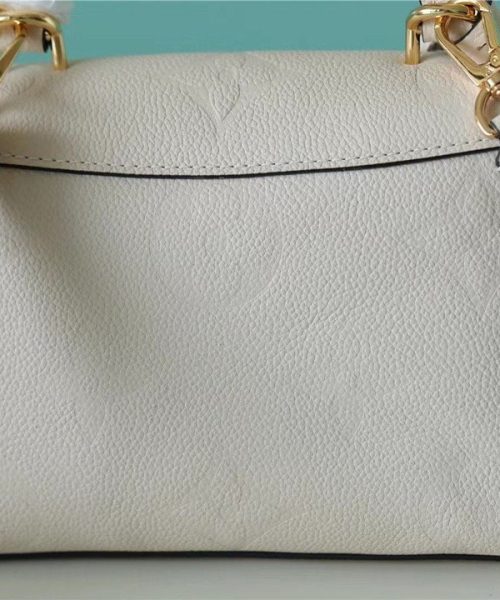 1:1 Replica Louis Vuitton LV Madeleine BB Monogram Empreinte Creme Beige Luxury Bag For Women M46008 - 9.4in/24cm