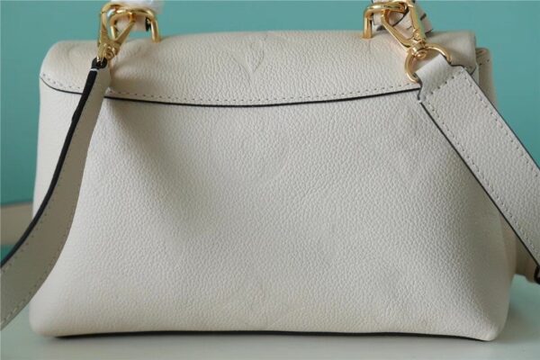 1:1 Replica Louis Vuitton LV Madeleine BB Monogram Empreinte Creme Beige Luxury Bag For Women M46008 - 9.4in/24cm