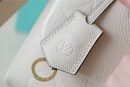 1:1 Replica Louis Vuitton LV Madeleine BB Monogram Empreinte Creme Beige Luxury Bag For Women M46008 - 9.4in/24cm