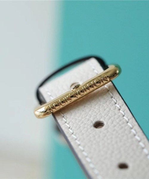 1:1 Replica Louis Vuitton LV Madeleine BB Monogram Empreinte Creme Beige Luxury Bag For Women M46008 - 9.4in/24cm