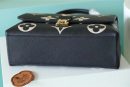 1:1 Replica Louis Vuitton LV Madeleine MM Monogram Empreinte Black / Beige Luxury Bag For Women - 11.8in/30cm