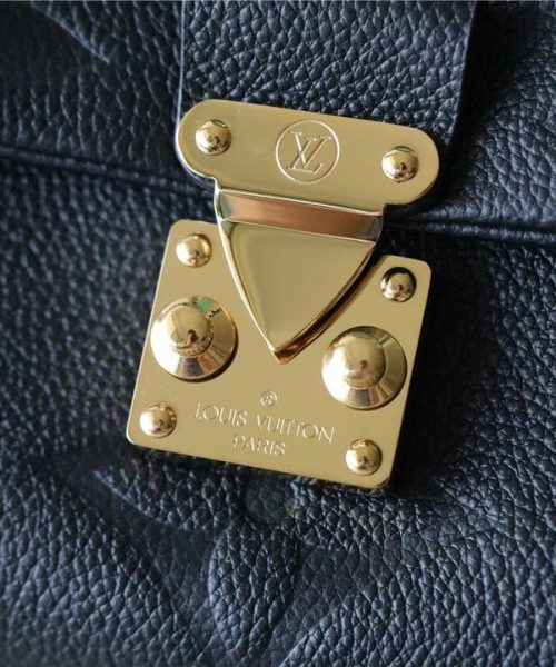 1:1 Replica Louis Vuitton LV Madeleine MM Monogram Empreinte Black Luxury Bag For Women M45976 - 11.8in/30cm