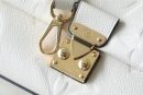 1:1 Replica Louis Vuitton LV Madeleine MM Monogram Empreinte Creme Beige Luxury Bag For Women - 11.8in/30cm
