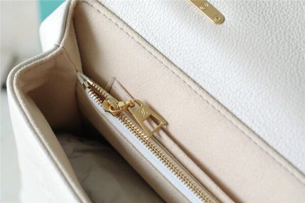 1:1 Replica Louis Vuitton LV Madeleine MM Monogram Empreinte Creme Beige Luxury Bag For Women - 11.8in/30cm