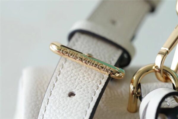 1:1 Replica Louis Vuitton LV Madeleine MM Monogram Empreinte Creme Beige Luxury Bag For Women - 11.8in/30cm