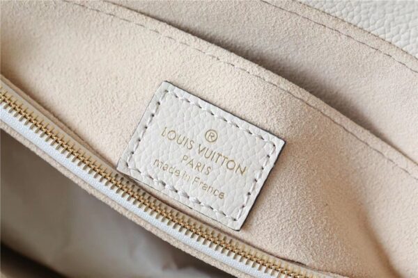 1:1 Replica Louis Vuitton LV Madeleine MM Monogram Empreinte Creme Beige Luxury Bag For Women - 11.8in/30cm