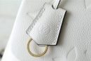 1:1 Replica Louis Vuitton LV Madeleine MM Monogram Empreinte Creme Beige Luxury Bag For Women - 11.8in/30cm