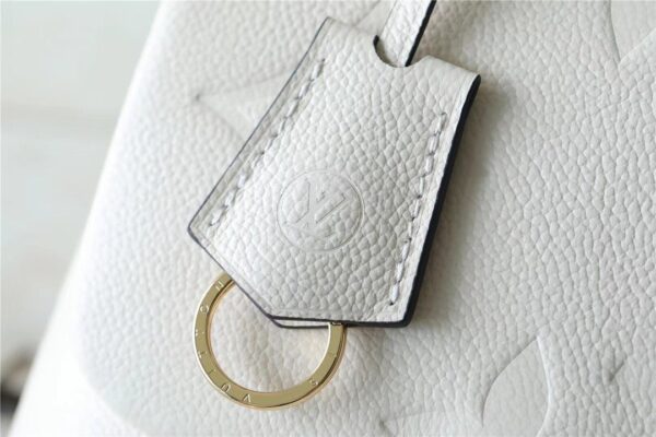 1:1 Replica Louis Vuitton LV Madeleine MM Monogram Empreinte Creme Beige Luxury Bag For Women - 11.8in/30cm
