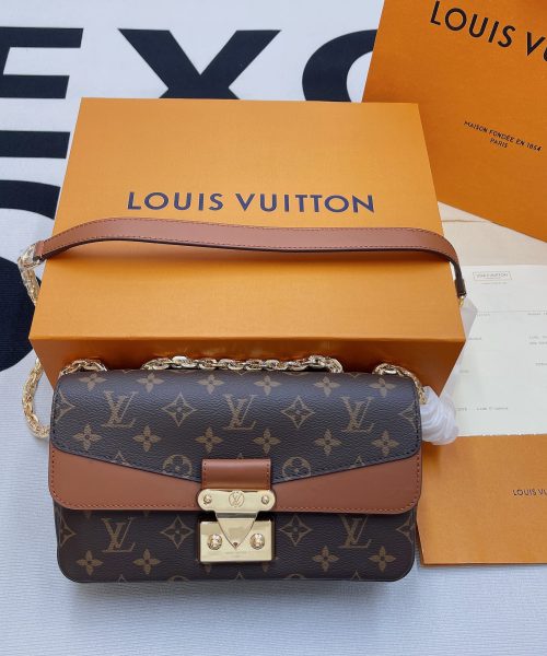 1:1 Replica Louis Vuitton LV Marceau Monogram Canvas Luxury Bag For Women M46127 - 9.6in/24.5cm