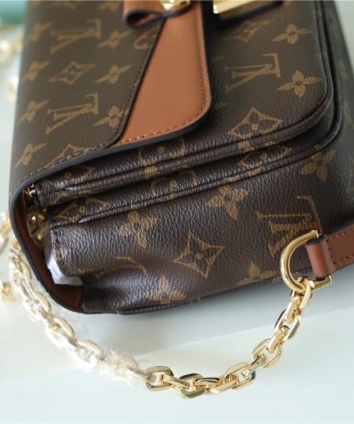 1:1 Replica Louis Vuitton LV Marceau Monogram Canvas Luxury Bag For Women M46127 - 9.6in/24.5cm
