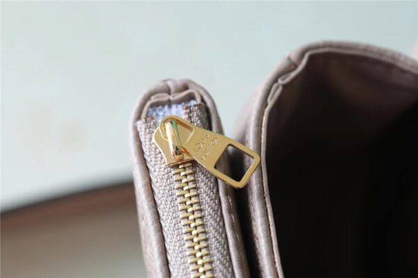 1:1 Replica Louis Vuitton LV Marceau Monogram Empreinte Dove Gray Luxury Bag For Women M46199 - 9.6in/29.5cm