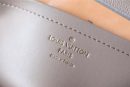 1:1 Replica Louis Vuitton LV Marceau Monogram Empreinte Dove Gray Luxury Bag For Women M46199 - 9.6in/29.5cm