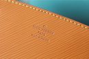 1:1 Replica Louis Vuitton LV Marelle BB Epi Leather Caramel Brown Luxury Bag For Women -  9.8in/25cm