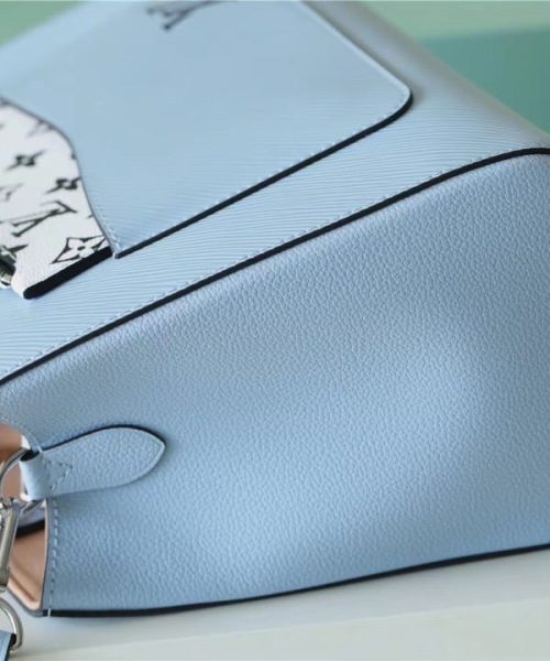 1:1 Replica Louis Vuitton LV Marelle MM Epi Blue Luxury Bag For Women -  11.8in/30cm