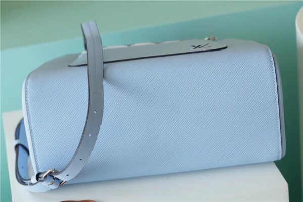 1:1 Replica Louis Vuitton LV Marelle MM Epi Blue Luxury Bag For Women -  11.8in/30cm