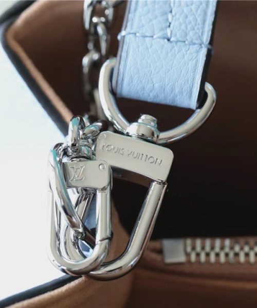 1:1 Replica Louis Vuitton LV Marelle MM Epi Blue Luxury Bag For Women -  11.8in/30cm