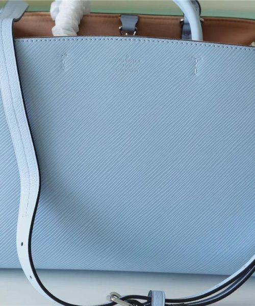 1:1 Replica Louis Vuitton LV Marelle MM Epi Blue Luxury Bag For Women -  11.8in/30cm
