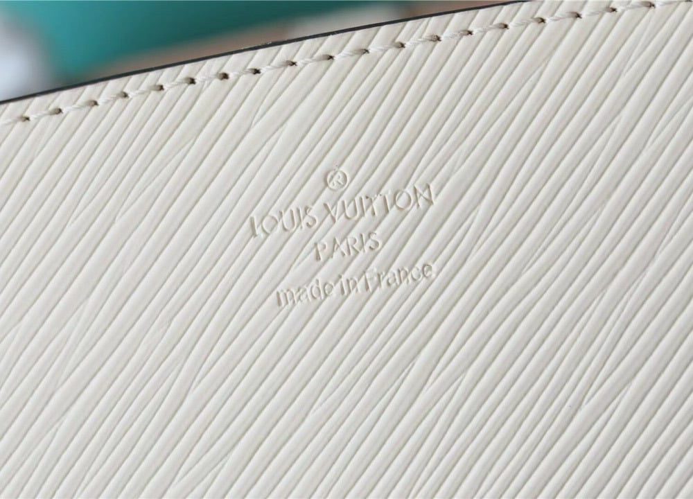1:1 Replica Louis Vuitton LV Marelle MM Epi White Luxury Bag For Women -  11.8in/30cm