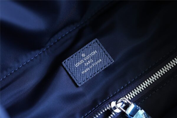 1:1 Replica Louis Vuitton LV Matchpoint Backpack Damier Azur Unique Bag For Men N40018 - 17in/43cm