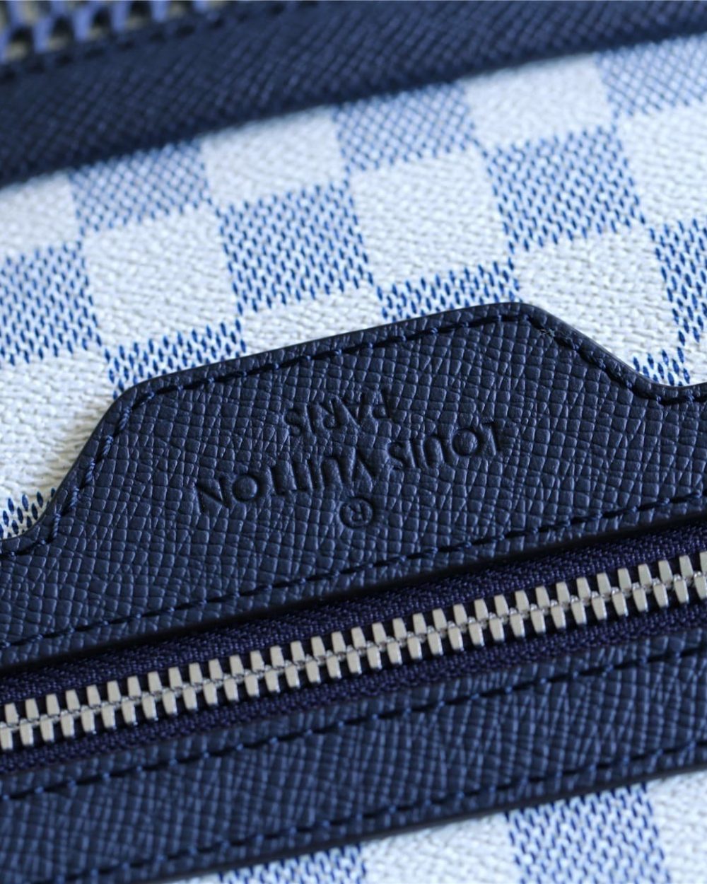 1:1 Replica Louis Vuitton LV Matchpoint Backpack Damier Azur Unique Bag For Men N40018 - 17in/43cm