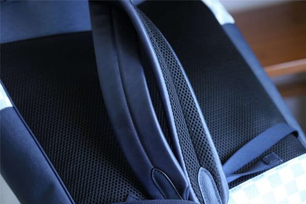 1:1 Replica Louis Vuitton LV Matchpoint Backpack Damier Azur Unique Bag For Men N40018 - 17in/43cm
