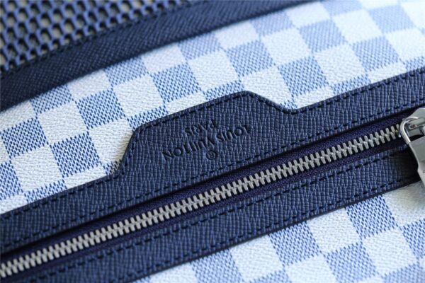 1:1 Replica Louis Vuitton LV Matchpoint Backpack Damier Azur Unique Bag For Men N40018 - 17in/43cm