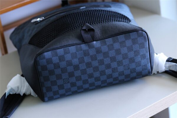 1:1 Replica Louis Vuitton LV Matchpoint Backpack Damier Cobalt Taiga Unique Bag For Men N40009 - 51cm