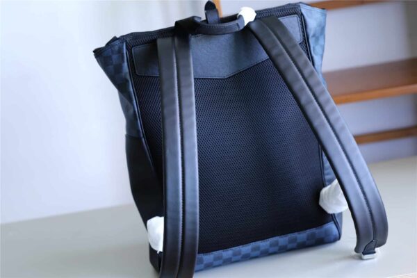 1:1 Replica Louis Vuitton LV Matchpoint Backpack Damier Cobalt Taiga Unique Bag For Men N40009 - 51cm