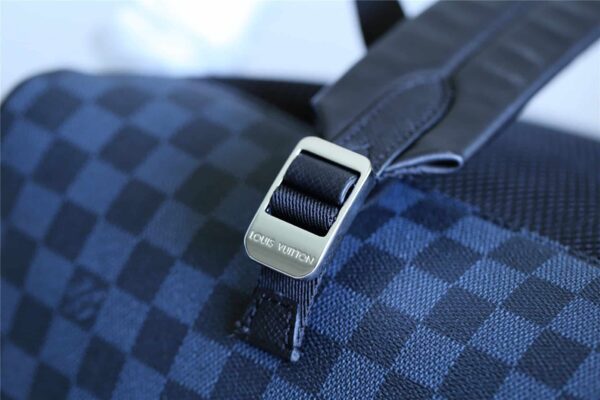 1:1 Replica Louis Vuitton LV Matchpoint Backpack Damier Cobalt Taiga Unique Bag For Men N40009 - 51cm