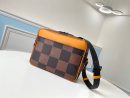 1:1 Replica Louis Vuitton LV Takeoff Messenger Nil Damier Ebene Canvas  Unique Bag For Men N40359 - 10.6in/27cm