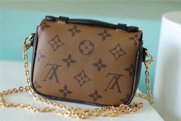 1:1 Replica Louis Vuitton LV Micro Metis Monogram Canvas Luxury Bag For Women -  5.5in/14cm