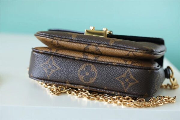 1:1 Replica Louis Vuitton LV Micro Metis Monogram Canvas Luxury Bag For Women -  5.5in/14cm