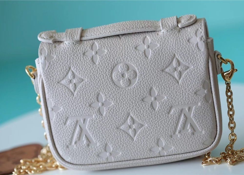 1:1 Replica Louis Vuitton LV Micro Metis Monogram Empreinte Leather Luxury Bag For Women M81390 -  5.5in/14cm