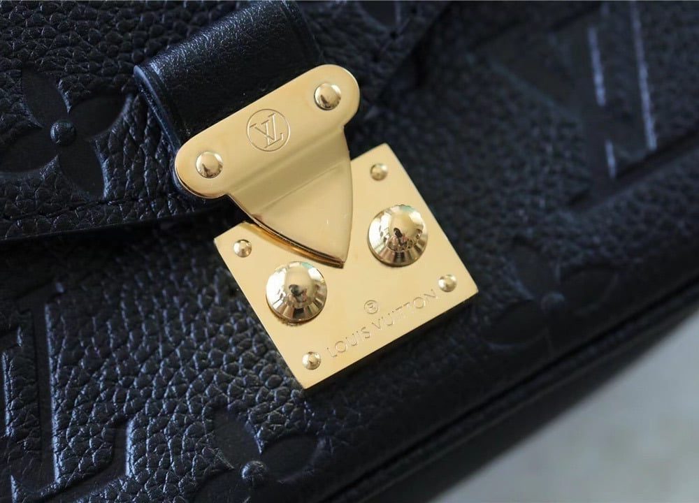 1:1 Replica Louis Vuitton LV Micro Metis Monogram Empreinte Black Luxury Bag For Women -  5.5in/14cm