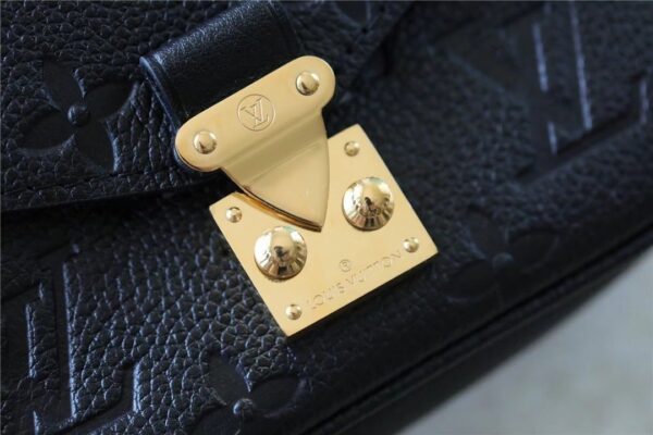 1:1 Replica Louis Vuitton LV Micro Metis Monogram Empreinte Black Luxury Bag For Women -  5.5in/14cm