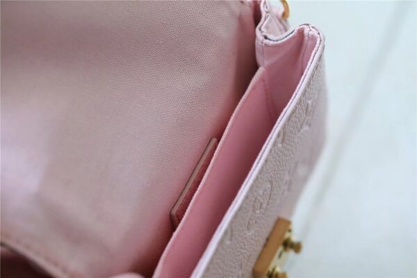 1:1 Replica Louis Vuitton LV Micro Metis Monogram Empreinte Pink Luxury Bag For Women M81389 -  5.5in/14cm