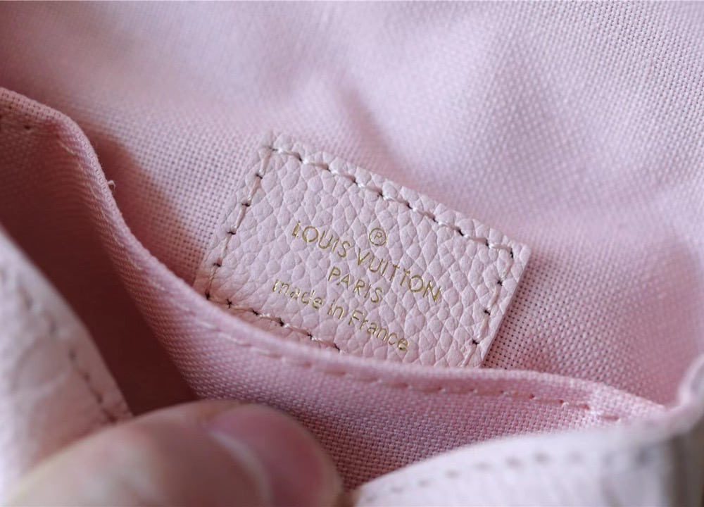 1:1 Replica Louis Vuitton LV Micro Metis Monogram Empreinte Pink Luxury Bag For Women M81389 -  5.5in/14cm