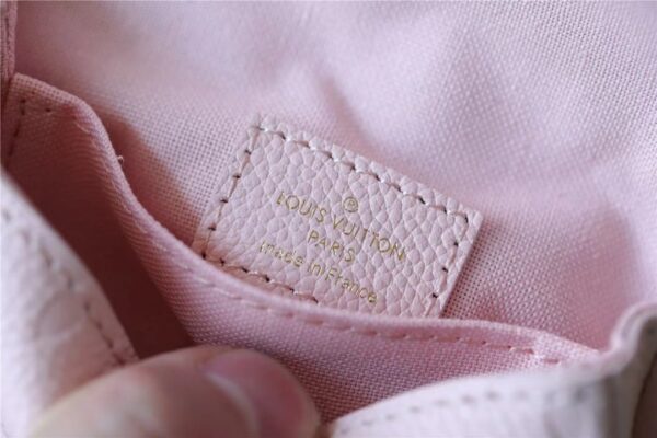 1:1 Replica Louis Vuitton LV Micro Metis Monogram Empreinte Pink Luxury Bag For Women M81389 -  5.5in/14cm