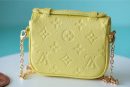 1:1 Replica Louis Vuitton LV Micro Metis Monogram Empreinte Leather Luxury Bag For Women M81407 -  5.5in/14cm