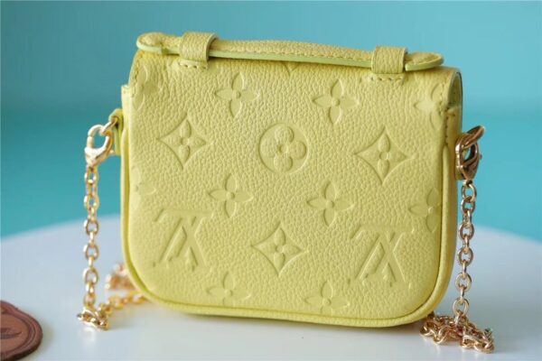 1:1 Replica Louis Vuitton LV Micro Metis Monogram Empreinte Leather Luxury Bag For Women M81407 -  5.5in/14cm