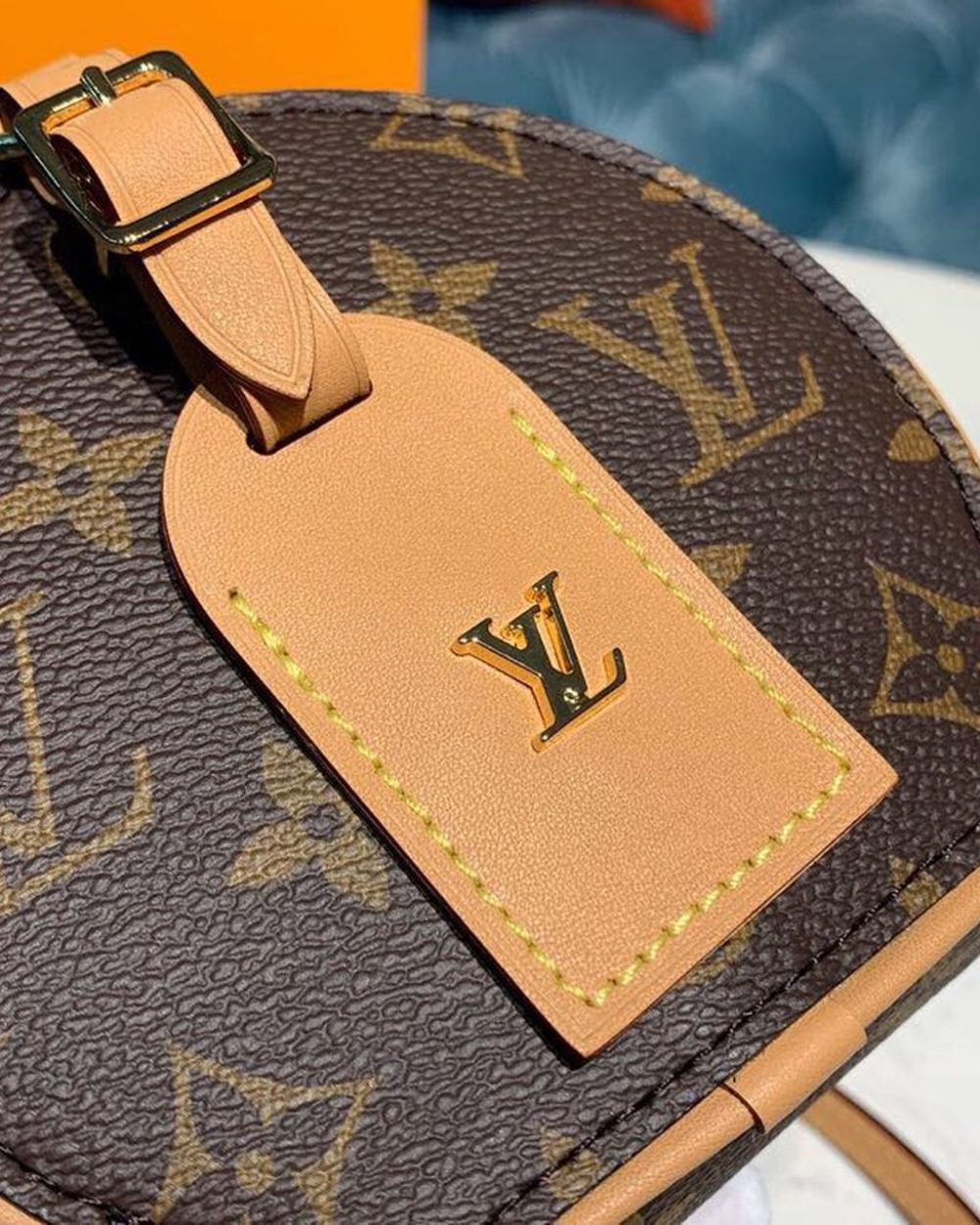 1:1 Replica Louis Vuitton LV Mini Boite Chapeau Monogram Canvas Luxury Bag For Women M44699 - 5.1in/13cm