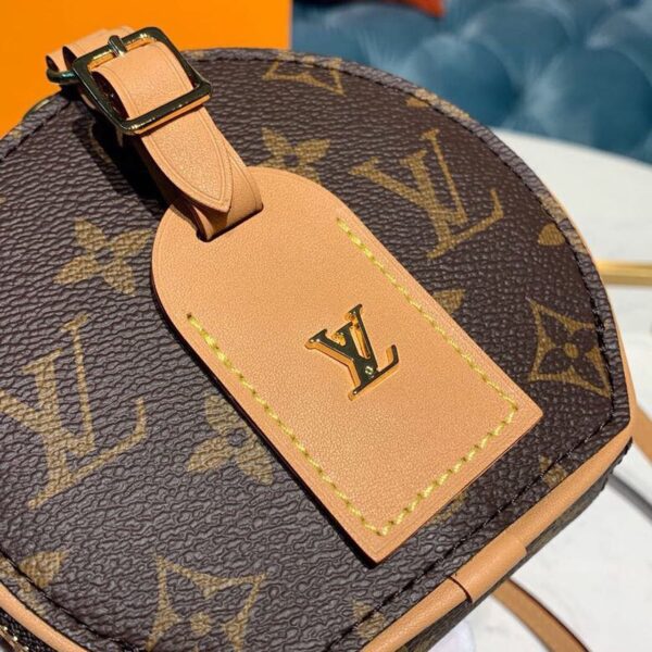 1:1 Replica Louis Vuitton LV Mini Boite Chapeau Monogram Canvas Luxury Bag For Women M44699 - 5.1in/13cm