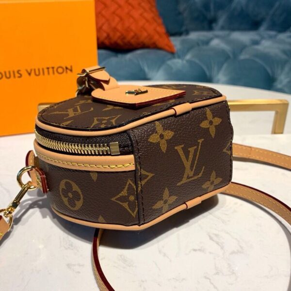 1:1 Replica Louis Vuitton LV Mini Boite Chapeau Monogram Canvas Luxury Bag For Women M44699 - 5.1in/13cm