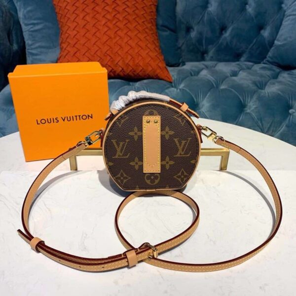 1:1 Replica Louis Vuitton LV Mini Boite Chapeau Monogram Canvas Luxury Bag For Women M44699 - 5.1in/13cm