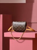 1:1 Replica Louis Vuitton LV Mini Bumbag Monogram Canvas Luxury Bag For Women M82335 - 17cm / 6.7 in