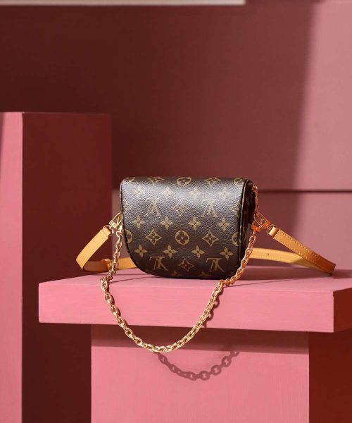 1:1 Replica Louis Vuitton LV Mini Bumbag Monogram Canvas Luxury Bag For Women M82335 - 17cm / 6.7 in