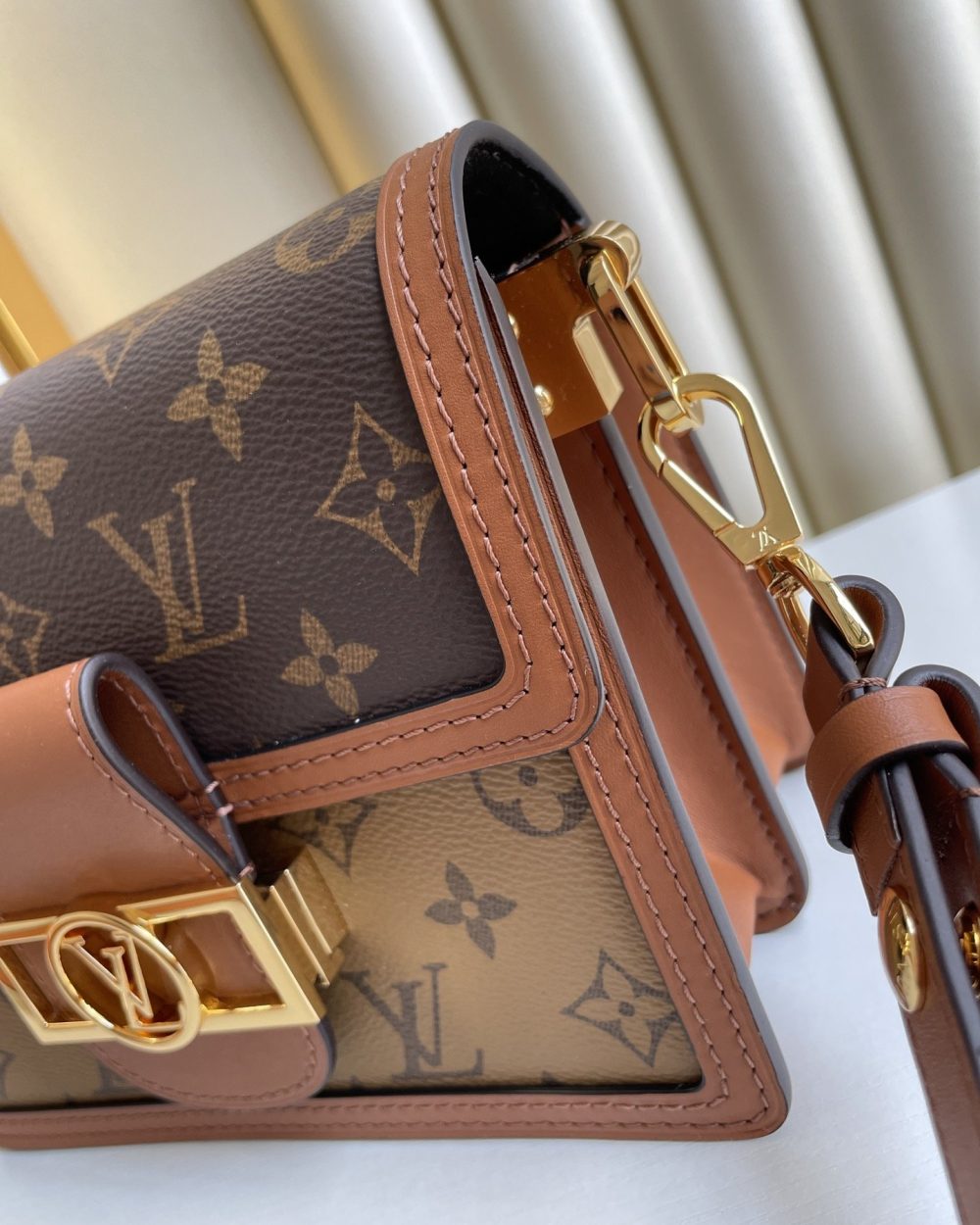1:1 Replica Louis Vuitton LV Mini Dauphine Other Monogram Canvas Luxury Bag For Women M45959 - 20cm
