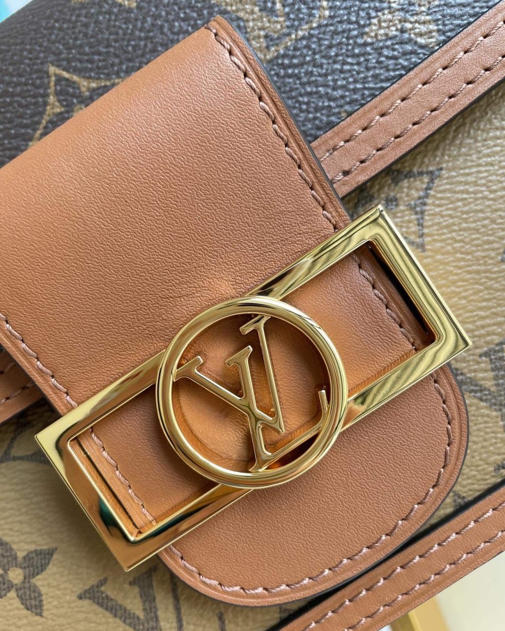 1:1 Replica Louis Vuitton LV Mini Dauphine Other Monogram Canvas Luxury Bag For Women M45959 - 20cm