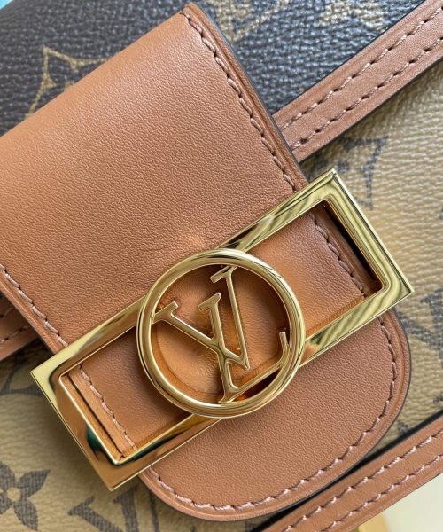 1:1 Replica Louis Vuitton LV Mini Dauphine Other Monogram Canvas Luxury Bag For Women M45959 - 20cm