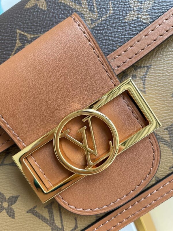 1:1 Replica Louis Vuitton LV Mini Dauphine Other Monogram Canvas Luxury Bag For Women M45959 - 20cm